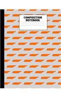 Composition Notebook: Tennessee Composition Book College Ruled State Design Lined 100 Page Journal for Primary Elementary Middle Jr. or High School Students
