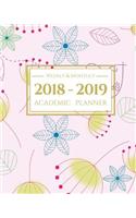 2018-2019 Academic Planner Weekly and Monthly