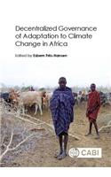 Decentralized Governance of Adaptation to Climate Change in Africa