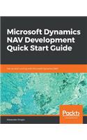 Microsoft Dynamics NAV Development Quick Start Guide