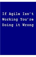 If Agile Isn't Working You're Doing It Wrong