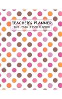 Teacher's Planner 2019-2020 Lesson Planner
