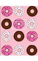 Donut Enthusiast, Composition Notebook