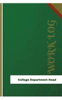 College Department Head Work Log