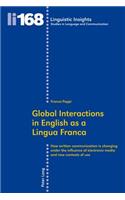 Global Interactions in English as a Lingua Franca