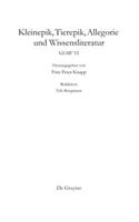 Kleinepik, Tierepik, Allegorie Und Wissensliteratur