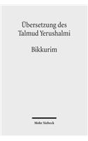 Ubersetzung Des Talmud Yerushalmi