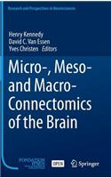 Micro-, Meso- And Macro-Connectomics of the Brain