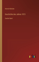 Geschichte des Jahres 1815