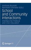 School and Community Interactions
