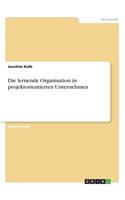 Die lernende Organisation in projektorientierten Unternehmen: (German)