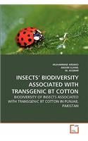 Insects' Biodiversity Associated with Transgenic BT Cotton