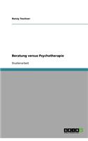 Beratung versus Psychotherapie