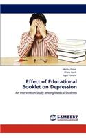 Effect of Educational Booklet on Depression