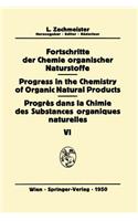 Fortschritte Der Chemie Organischer Naturstoffe/Progress in the Chemistry of Organic Natural Products/Progrès Dans La Chimie Des Substances Organiques Naturelles