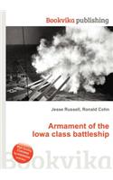 Armament of the Iowa Class Battleship: (English)