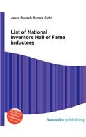 List of National Inventors Hall of Fame Inductees: (English)