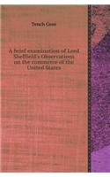 A Brief Examination of Lord Sheffield's Observations on the Commerce of the United States