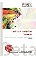 Szpilrajn Extension Theorem: (English)