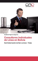 Consultores Individuales de Línea en Bolivia