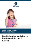 Rolle des Notizbuchs im Unterricht der 5. Klasse