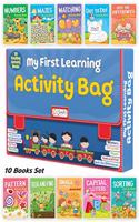 My First Learning Activity Bag - Set of 10 Exciting Activity Books