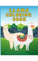llama coloring book