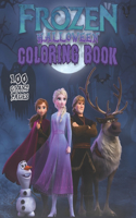 Frozen Halloween Coloring Book: Happy Halloween Gift for Any Kids!!!