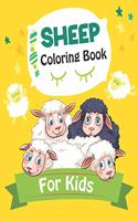 Sheep Coloring Book For Kids