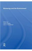 Bioenergy And The Environment