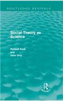 Social Theory as Science (Routledge Revivals)