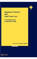 Japanese Contract and Anti-Trust Law