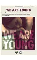We Are Young: Big Note Piano, Sheet