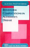 Behavioral Complications in Alzheimer's Disease