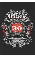 Vintage Old No 30 Aged Perfection Genuine All Original Parts