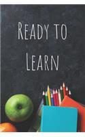 Ready to Learn