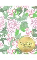 Daily Diabetes Log Book: Weekly Glucose Blood Sugar Diabetes Tracker Log Book. 8.5" X 11" 110 pages