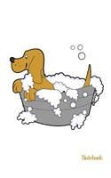 Notebook: Great gift for your dog groomer or a pet owner - 7 by 10 inch lined blank notebook