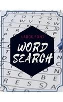 Large Font Word Search
