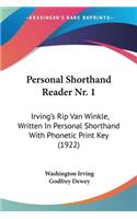 Personal Shorthand Reader Nr. 1