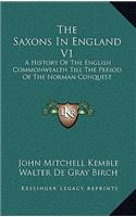 Saxons In England V1: A History Of The English Commonwealth Till The Period Of The Norman Conquest
