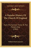 Popular History Of The Church Of England