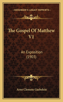 The Gospel Of Matthew V1