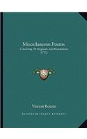 Miscellaneous Poems