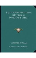 Rector Universitatis Litterarum Turicensis (1865)