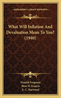 What Will Inflation And Devaluation Mean To You? (1940)