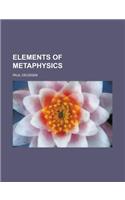 Elements of Metaphysics