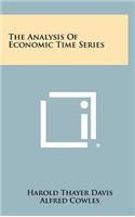 Analysis Of Economic Time Series