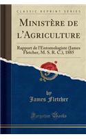 Ministère de l'Agriculture: Rapport de l'Entomologiste (James Fletcher, M. S. R. C.), 1885 (Classic Reprint)