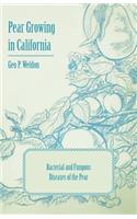 Pear Growing in California - Bacterial and Fungous Diseases of the Pear